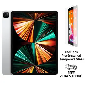 Refurbished Apple iPad Pro 12.9 (5th Gen) (WiFi) A2378 Excellent Condition with Pre-Installed Tempered Glass & 1 Year Warranty