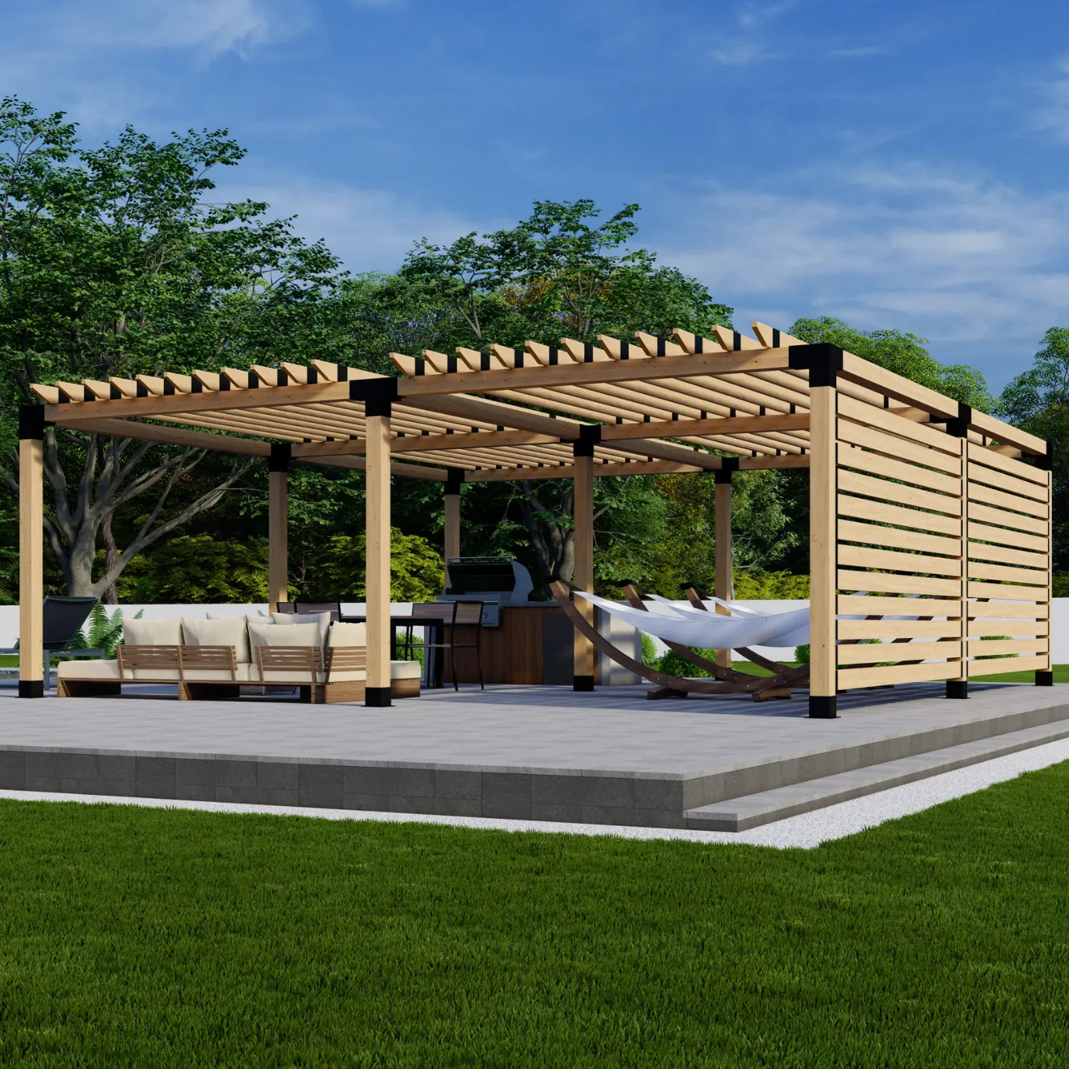 Pergola Mounting Hardware Kit
