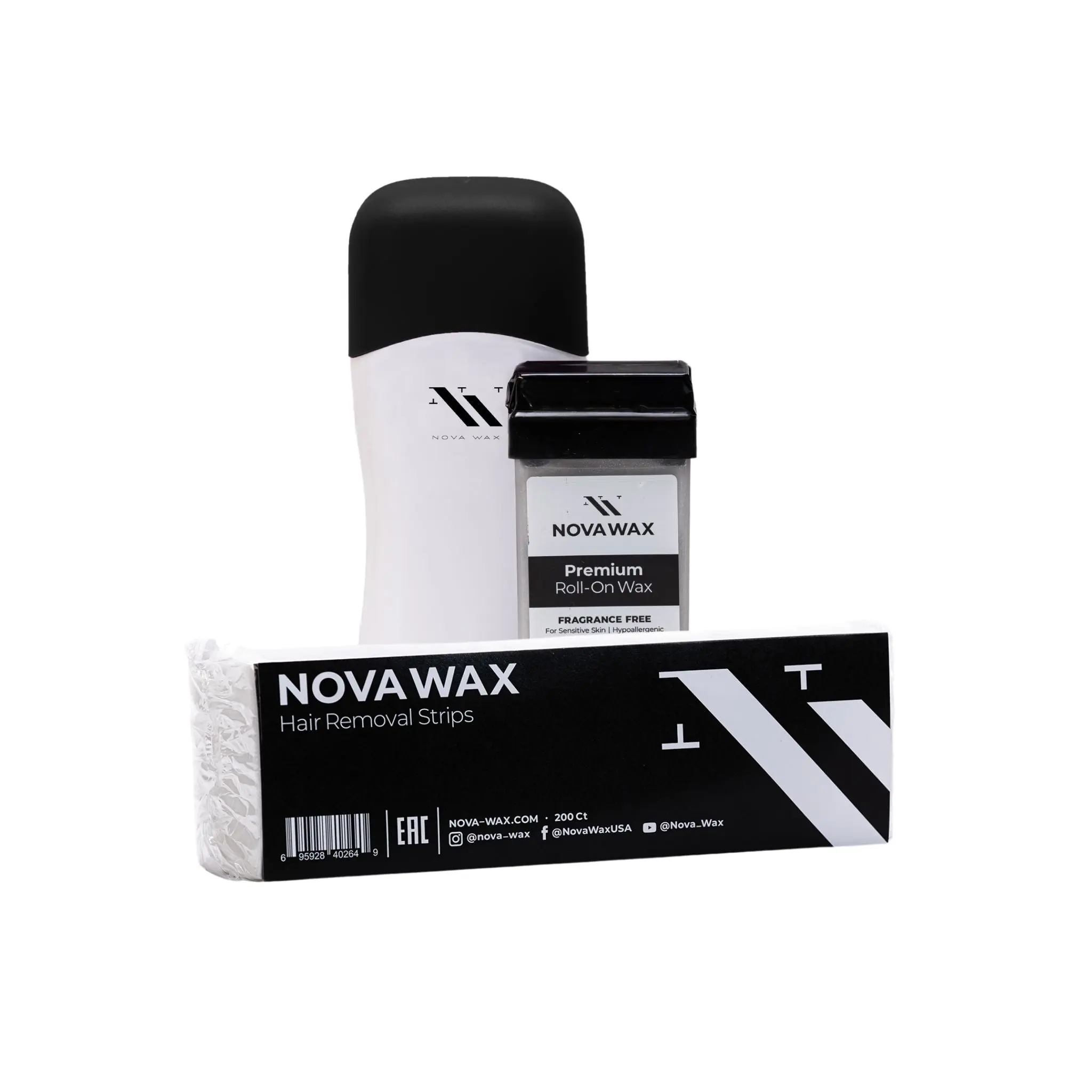 Roll-On Wax Bundle for Hair Removal, Cosmetic and Moisturizing - Body Care