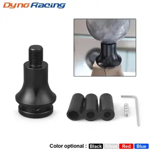 Universal Car Manual Gear Shift Knob Adapter, M12x1.25 Thread Aluminum Alloy Adapter, Car Interior Accessories for Most Cars