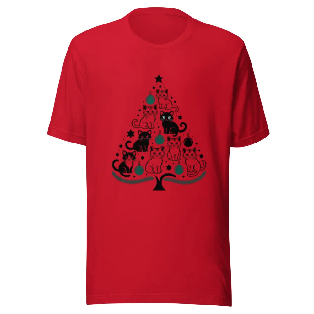 Pet Tree Family Matching Tee - Christmas T-Shirt - Unisex T-Shirt