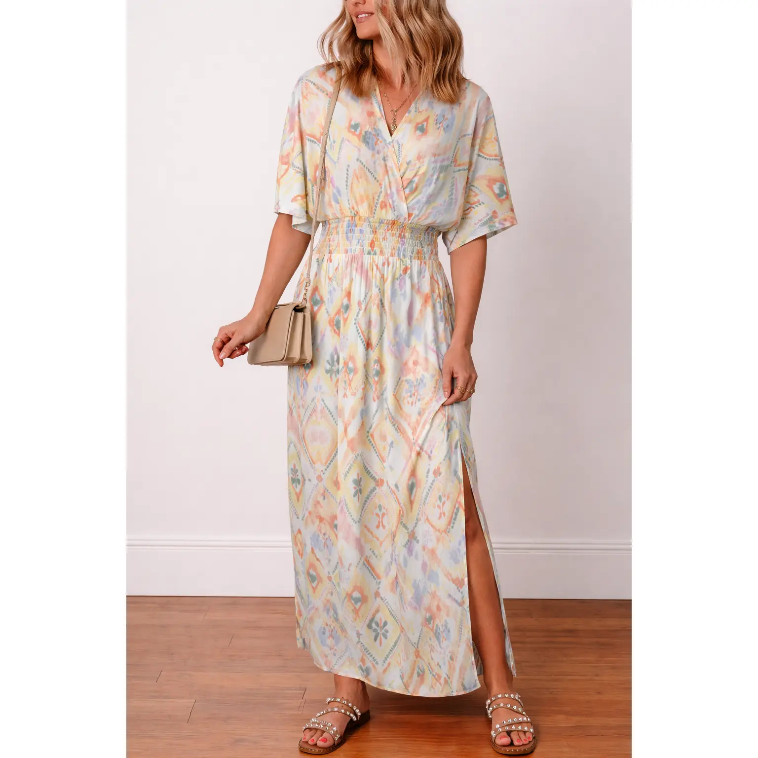 Logan High Waist Maxi Dress