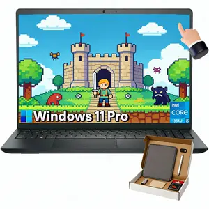 Dell 15.6" FHD Touch Laptop | Windows 11 Pro | Intel 10-Core i5-1334U (Up to 4.6GHz) | 1 Copilot AI for Student and Business, WiFi 6 | 64GB RAM + 2TB SSD