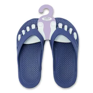 Comfeeze by Footlogix - Recovery Sandals for Women, Toe Separators, Pedicure Slippers with Toe Separator, Arch and Heel Support