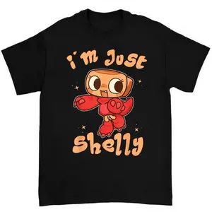 Just A Girl Who Loves Dandys World Shelly Toon Indie Game T-Shirt