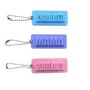 Personalized Backpack Tag, Keychain, Nametag, Gift Tag - Acrylic Material hospital worker