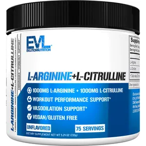 L-Arginine + L-Citrulline Unflavored Powder - 75 Servings