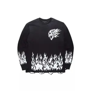 Arais Black Long Sleeve T-Shirt