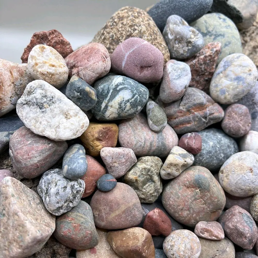 Great lake rocks unpolished