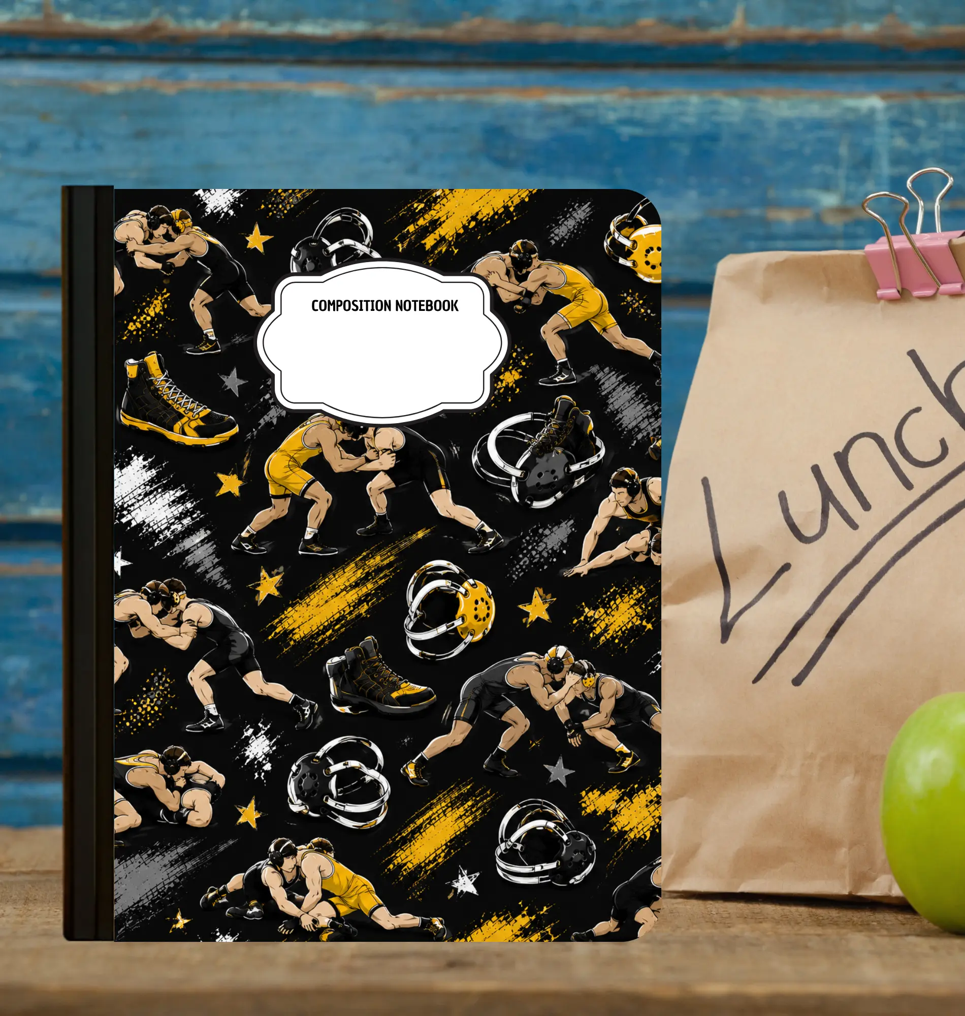 Composition Book - Wrestling