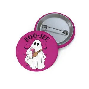 Boo Custom Pin Buttons
