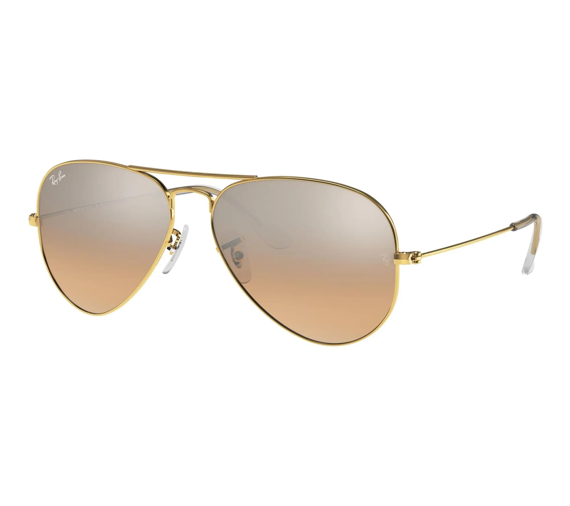 Ray-Ban Aviator Gradient Sunglasses- Polished Arista Gold