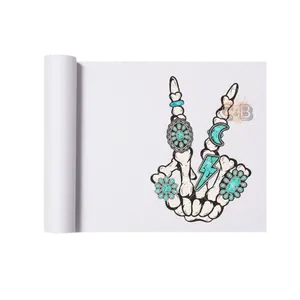 Peace Skeleton Hand Bling DTF Transfer