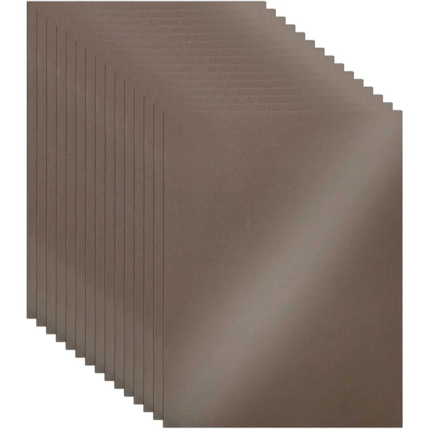 28 Sheets Coffee Shimmer Cardstock 8.5 x 11 Invitation Paper, 92lb Heavyweight Dark Brown Paper Card Stock for DIY Making Cards, Wedding, School Crafting, Greeting Cards, Menus