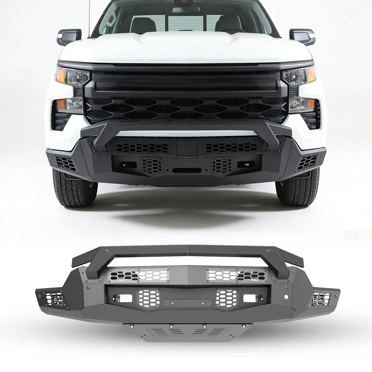 WOLFSTORM Front Bumper for 2022-2026 chevrolet silverado 1500