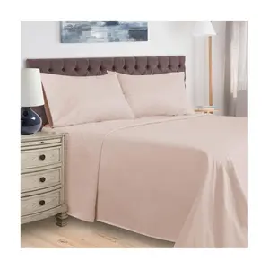 Superior Egyptian Cotton 400TC Solid Bed Sheet et, Twin XL