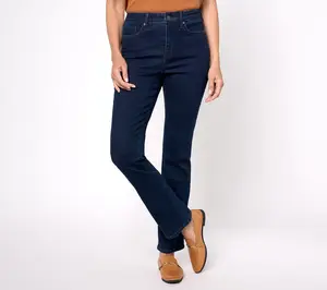 NYDJ High Rise Billie Mini Bootcut Jean - Highway