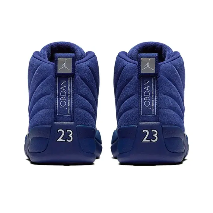 Brand New Sealed With Original Shoe Box Unisex Mid Top Basketball Sneakers Royal Blue Suede Retro Cushioned Street Fashion Sports Shoes