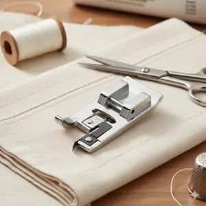 Professional Sewing Machine Presser Feet Set with Overlock & Edge Finishing Attachments, Single/Dual Presser Options, Anti-Slip Stitch Tools & Multi-Stitch Upgrade Kit for Home Sewing