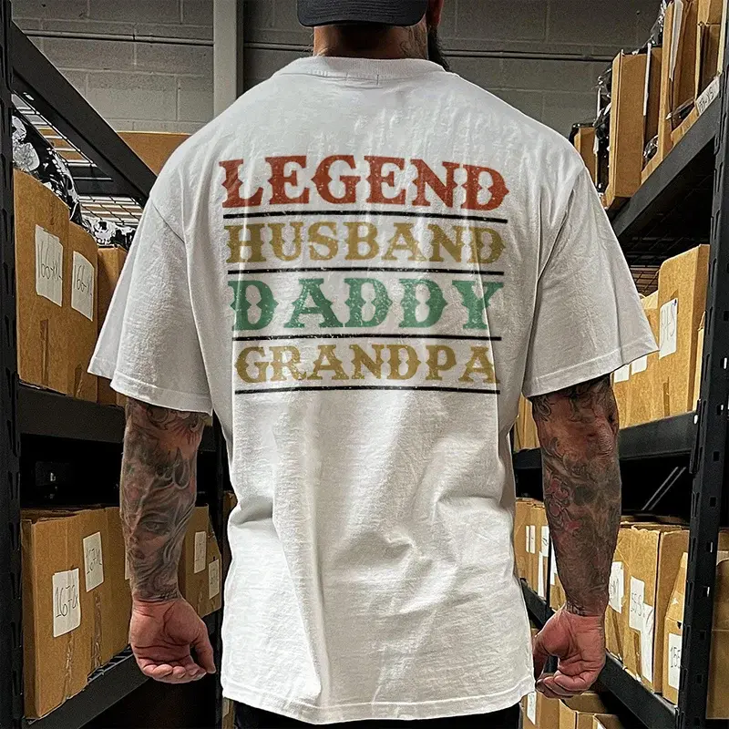Legend Husband Daddy Grandpa T-shirt, Sweatshirt, Hoodie