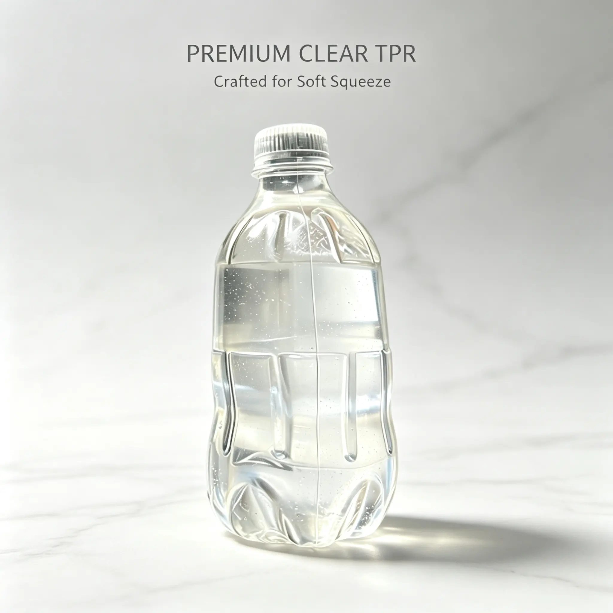 Transparent Maltose Mineral Water Bottle Squishy Fidget Toy | Shapeable Slow Rebound Squeeze Tool For Anxiety Relief And ADHD | Entertainment Sensory ASMR Desk Gadget For Home Office | Trending TikTok Viral Toy For Kids And Adults Relax