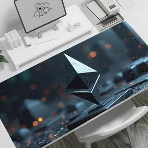 Ethereum ETH Mouse Pad large keyboard mouse desk pad non-slip rubber gaming mouse pad laptop carpet 600x300