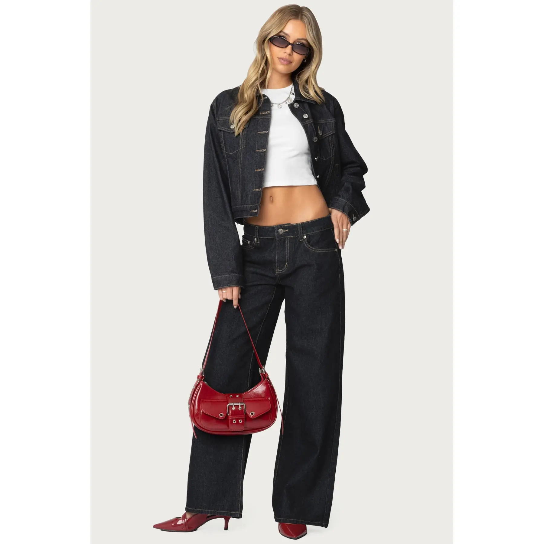 Raelynn Washed Low Rise Baggy Jeans Raelynn Washed Low Rise Baggy Jeans
