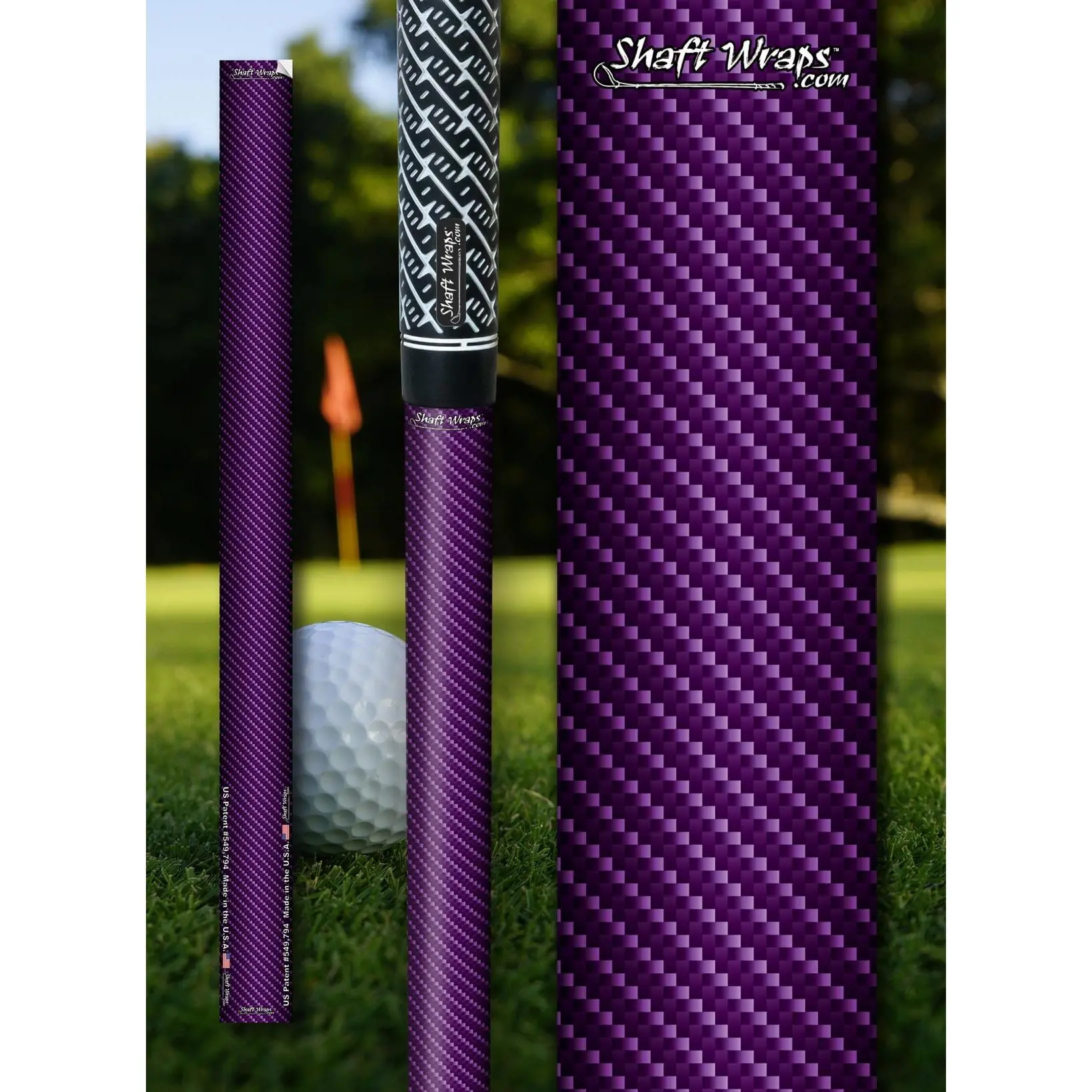 Purple Carbon Fiber