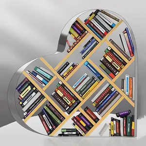 Heart-Shaped Acrylic Ornament, Aesthetic Room Decor, Home & Living Desk Decoration, Acrylic Desktop Decoration, Mini Stuff Table Decor, Women Birthday/mothers Day Gift