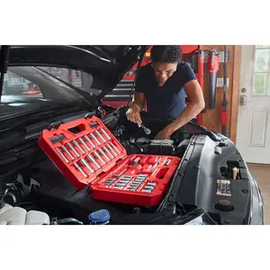 Mechanics Tool Set, 3/8 Inch Drive, 61 Piece
