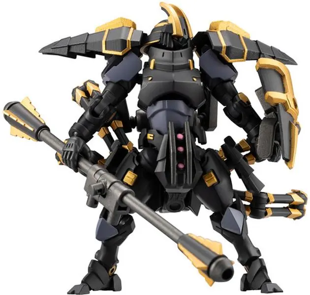 Kotobukiya Hexa Gear Governor Para-Pawn Enclosure Model Kit - 3.46" (1/24 Scale), Samurai Armor, Customizable Parts, Katsuhiro Mukasa Collectible Figurine
