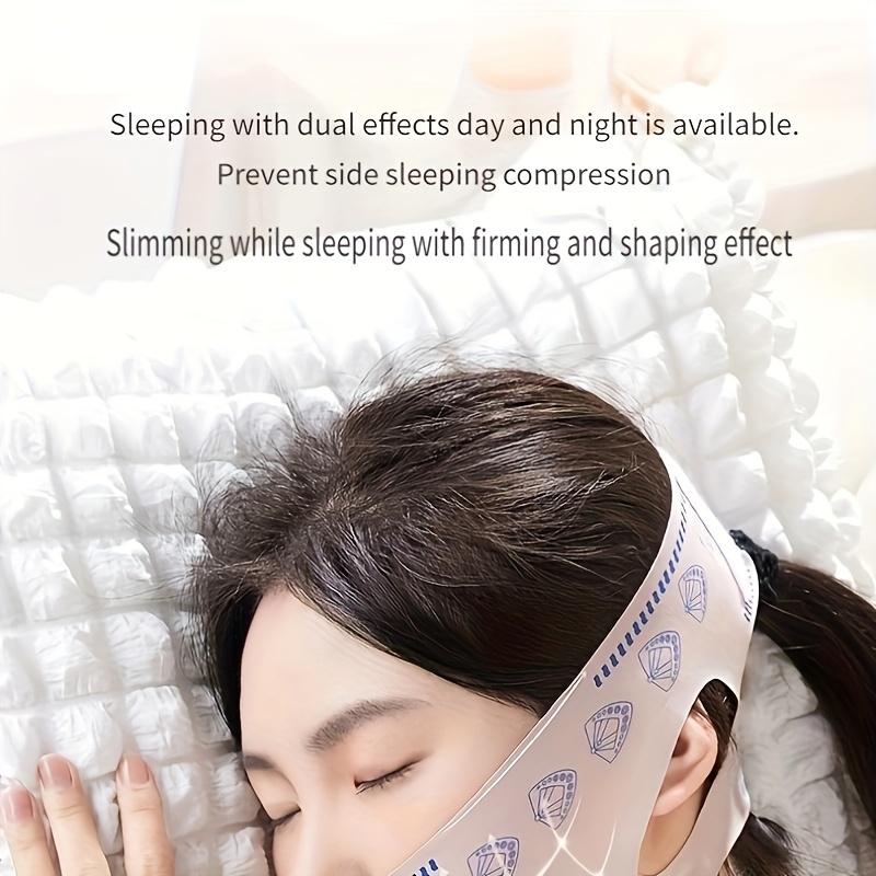 Breathable V-Line Face Shaping Bandage - Comfortable, Reusable Chin Lift & Slimming Facial Strap for All