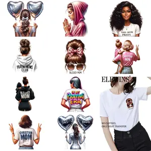 12 Sheets Cat Iron on Transfer Patches DTF Print Compatible Washable DIY Heat Press Stickers for T Shirts Hoodies Jeans Backpacks Pillows Crafts Supplies