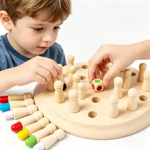 Color Memory Board: Montessori Memory Training Toy for Children—Educational Board Game for Preschoolers and Parent-Child Interaction#SummerVibes