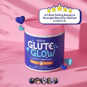 GLUTEYGLOW CREATINE FOR WOMEN 2-IN-1 BEAUTY & WELLNESS ELIXIR Healthcare Fitness Supplement Dietary Biotin Edible