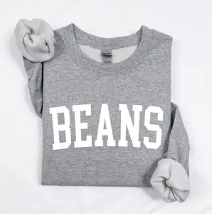 Beans Sweatshirt, Beans Pullover, Crewneck Sweatshirt, Beans Gift
