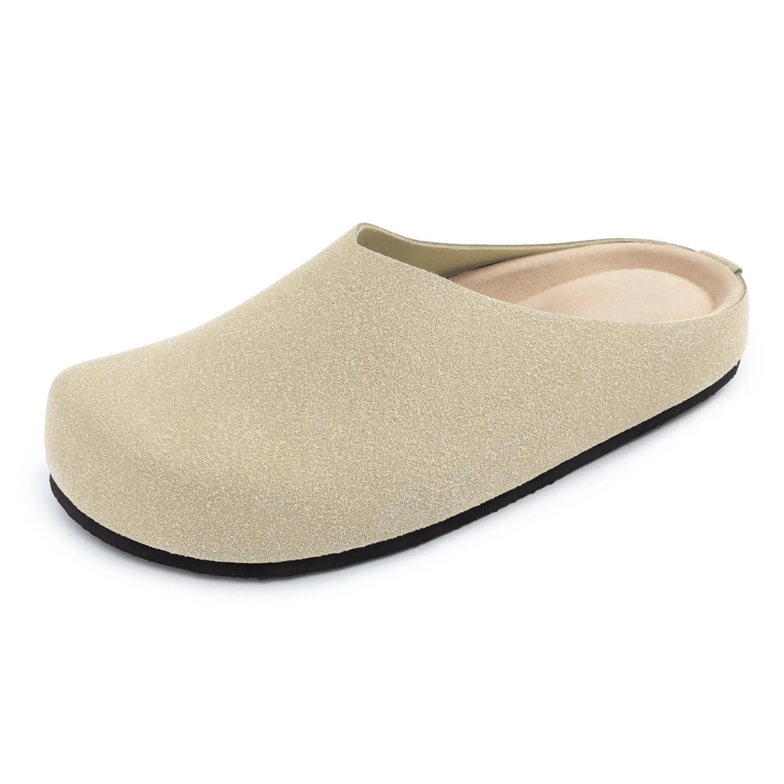 Athlefit Comfortable Slip On Clogs for Women Lightweight Arch Support Walking Shoes for Fall Nurse Work Casual