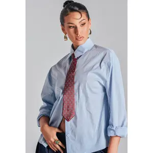 BUSINESS IN THE FRONT BUTTON DOWN