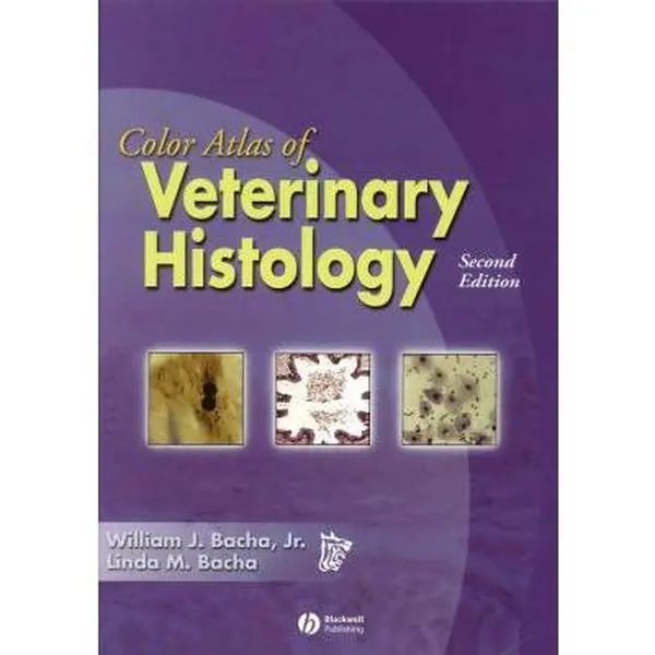 USED Book - Color Atlas of Veterinary Histology by Bacha, William J., Jr. (Hardcover) - english