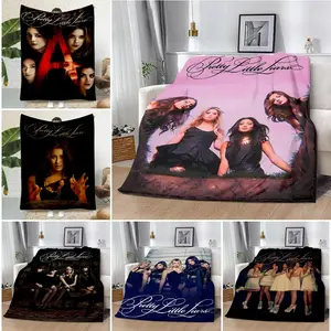 Pretty Little Liars Printed Blanket Picnic Blankets Warm Blanket Soft and Skin-friendly Blanket Home Travel Birthday Gift