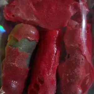 Mommascandys Rainbow Crunchies in a Roll - Sweet Candy Snack - Bonbon, Crunchy