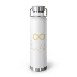 Infinity Faith -  Copper Vacuum Insulated Bottle, 22oz
