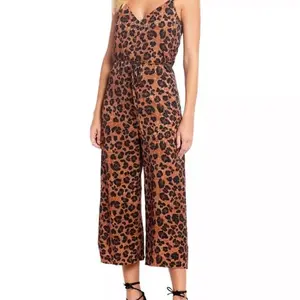 Gianni Bini Cheetah Print Jumpsuit size 4