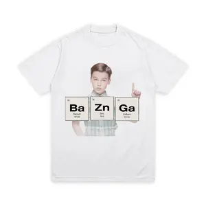 Young Sheldon Bazinga T-Shirt - Unisex Casual Graphic Printed Tee for Men and Women - Classic, Menswear, Crewneck, Sweatshirt, Hoodie, Comfort Colors 08T1A2