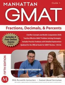USED-Fractions, Decimals, & Percents GMAT Strategy Guide (Manhattan GMAT Instructional Guide 1) by - Manhattan GMAT (Paperback)