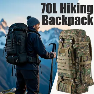 Stop using casual backpacks for serious mountains. 70L, professional load-bearing, and ready for overnight camps on technical terrain. This is your expedition partner.