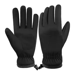 OIDEA Winter Touchscreen Gloves Waterproof PU Leather - Windproof Warm Ski Gloves for Men Women summerwins