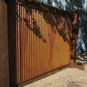 Colorado Corrugated Large Metal Wall Panels 26" x 72" - Scratch & Dent