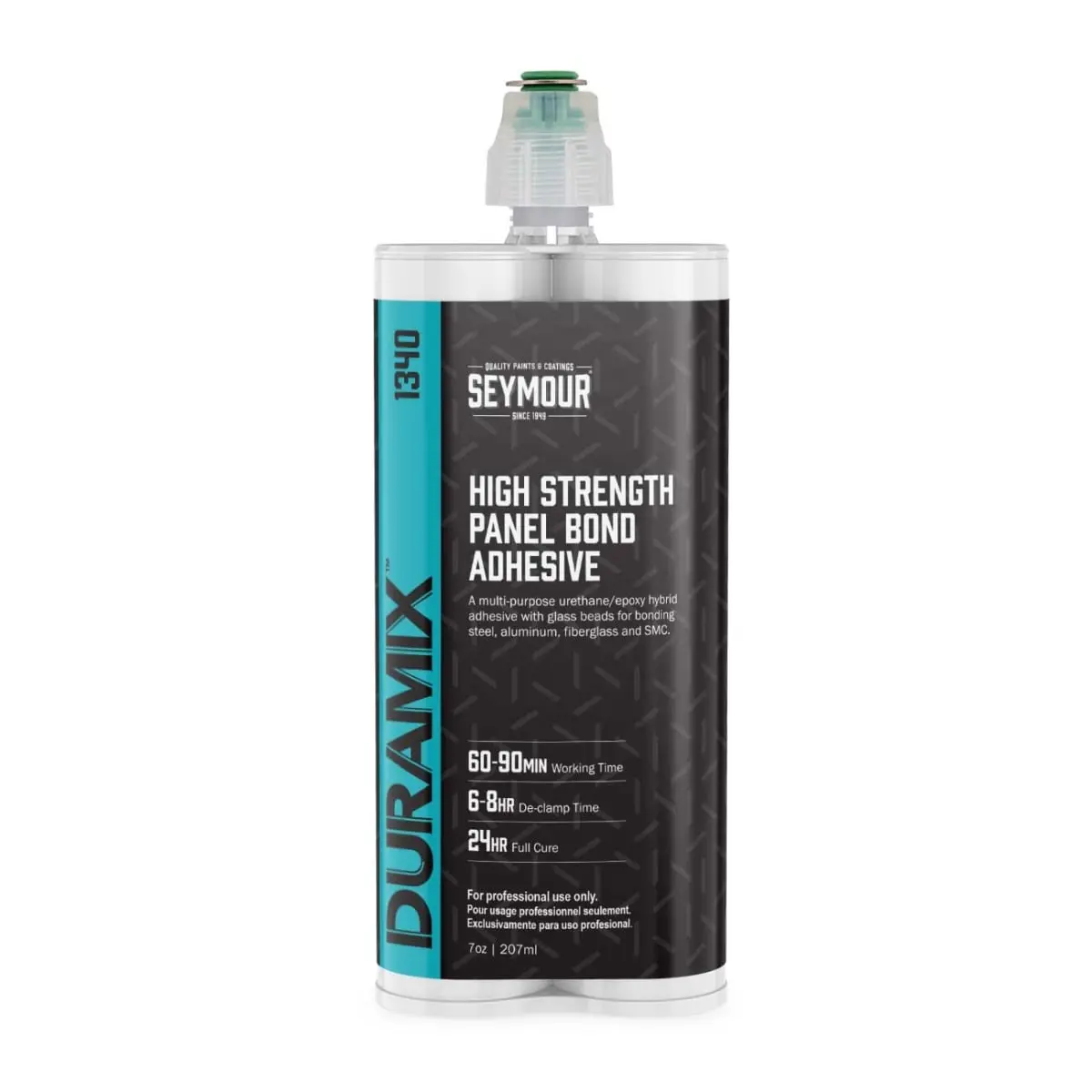 Duramix DMX-1340 High-Strength Panel Bond Adhesive, 5.15 lbs Waterproof Material with Spacer Beads (Thickness Feature), MIG Welding Compatible, Bonds & Seals Simultaneously, Minimal Effort Smooth Finish Sanding Accessory, Ideal for Automotive Surfaces