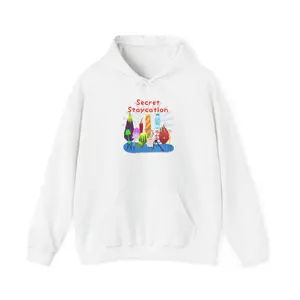 Secret Staycation Roblox Inspired Hoodie, Adult Unisex Hoodie, Cozy Gaming Sweatshirt